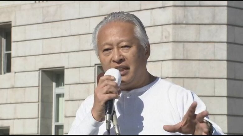 「都構想に対して『NO』という立場を貫きます」大西恒樹さんの第一声　大阪府知事選挙｜FNNプライムオンライン