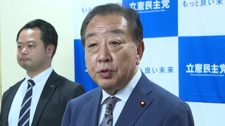 「国政選挙で同様の行為あったのでは」小泉陣営の“ライバル中傷投稿”問題視　立憲・野田代表が自民党に調査要求｜FNNプライムオンライン