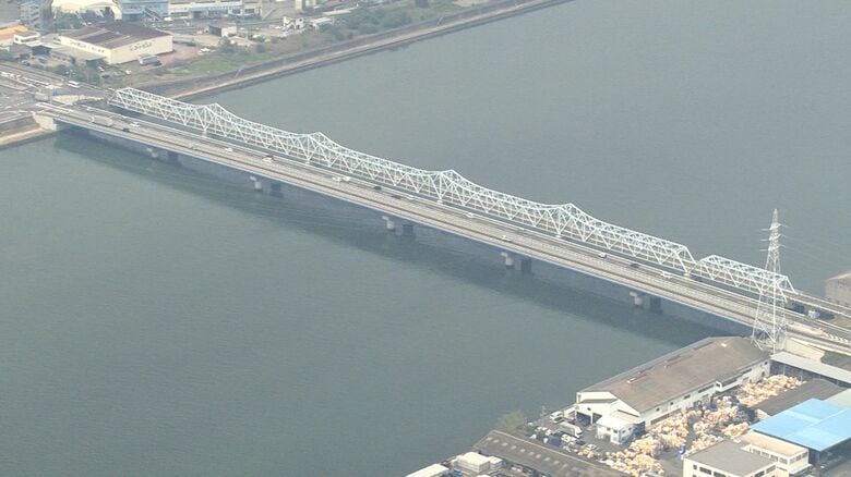 渋滞解消等が課題に…半田市と高浜市つなぐ国道247号の道路橋『衣浦大橋』架け替え工事開始へ 完成時期は未定｜FNNプライムオンライン