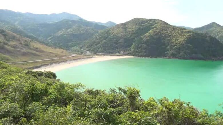 五島・海水浴シーズン前に水質調査　水温や油膜の有無なども確認【長崎】｜FNNプライムオンライン