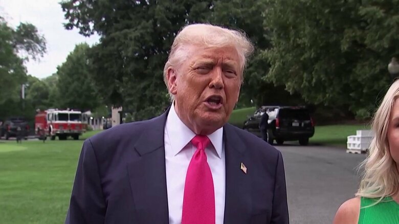トランプ大統領「日本が市場開放に同意したから関税率を削減」…林長官は装備品追加購入めぐるアメリカ側発表は「決定済みを含む」｜FNNプライムオンライン