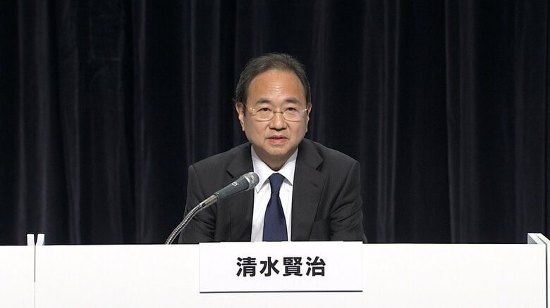 フジテレビ清水社長「客観的な評価を通じて、私たちはこれまでの自己認識がいかに甘かったのかを思い知った」第三者委員会報告書後会見　｜FNNプライムオンライン