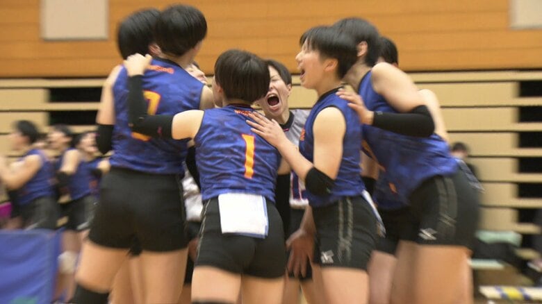 春高初出場！長崎・西彼杵高校女子バレー部　名将・井上監督を慕い転校して復活「伝統校以上の思い」日本一を狙う｜FNNプライムオンライン