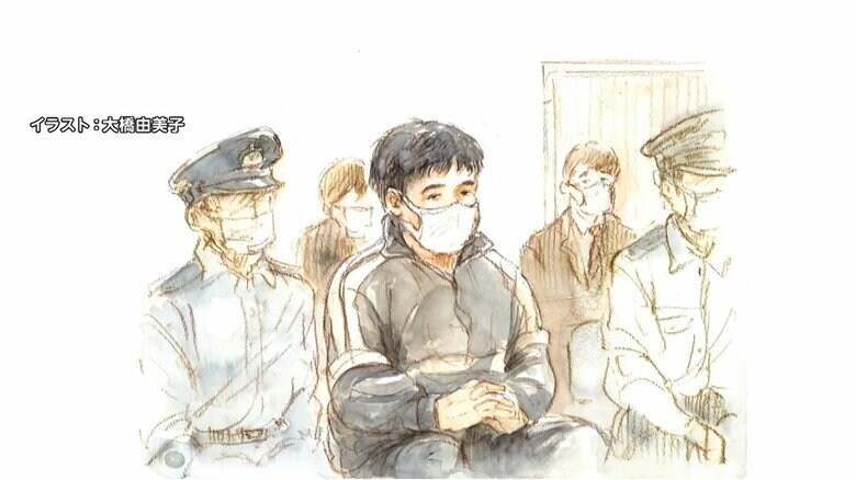 初公判で花森被告は、起訴内容を認めた(今月20日 東京地裁)