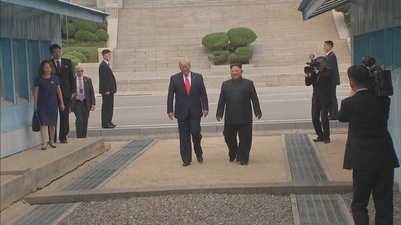 歴史的な対面の舞台になった「DMZ・非武装地帯」