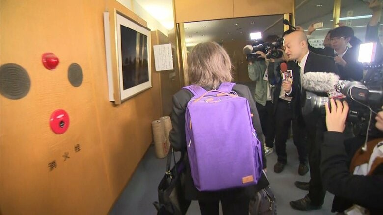 市長として最後の登庁となった