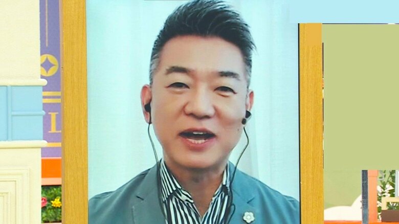 橋下徹さん 関西テレビ「旬感LIVE とれたてっ！」