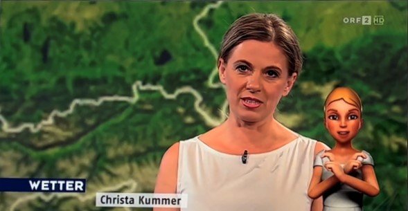 サインタイム社が制作したアバター