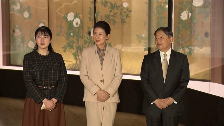 ご一家で「大覚寺」の宝物ご鑑賞　2024年2月