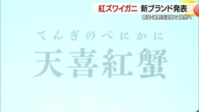 新ブランド「天喜紅蟹」