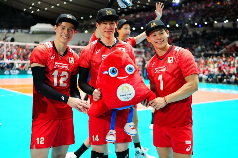 スロベニア戦で勝ち パリ五輪出場決定