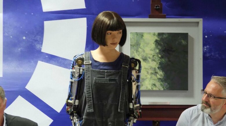 AIロボット芸術家のAi-Da（アイーダ）