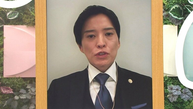 河西邦剛弁護士 関西テレビ「旬感LIVE とれたてっ！」より