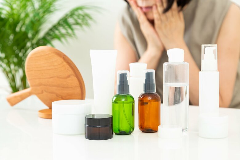 自分の肌に合わなかった化粧品も売れる（画像はイメージ）