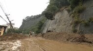 【台風情報】「恐怖感じた」千葉でまた“警報級大雨”か　新たな土砂崩れも　“紅葉名所”養老渓谷で土砂が道路寸断　26号あす関東最接近へ