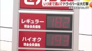 県内ガソリン価格200円台に迫る…消費者は？　