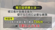 内水氾濫と太平川の氾濫で5000件以上の被害…罹災証明書の発行にも遅れ　秋田市の復旧の現状と課題