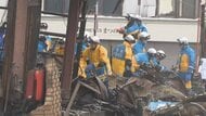 石川・輪島朝市で県警などが“大規模捜索”　見守る女性「本当に悲しい…何も言えない」　4万8000平方メートル範囲内の約200棟が焼失