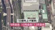 【解説】日銀、利上げ求めるアメリカに外堀埋められた格好　9月利上げに踏み切ったあとも金利上昇ピッチ加速か