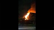 京都・木津川市 木造住宅火災 親子3人逃げ遅れたか
