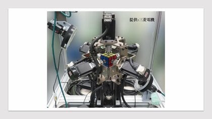 パズルキューブを高速で解くロボット 三菱電機がギネス世界記録更新｜FNN