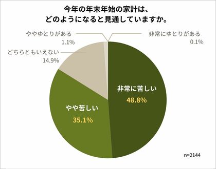 「お正月どころではない」――年末年始、8割が家計苦・物価高が拍車　低所得のひとり親家庭に迫る困窮【2,000人超調査】