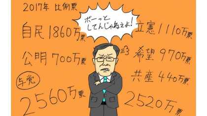 枝野さん共産激励は野党連携の狼煙か？ 自民はボーっとしてんじゃねーよ