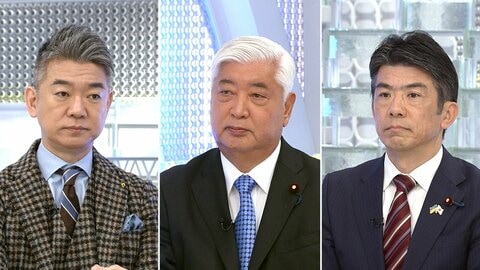 消費減税の選挙公約“浮上”に「自民党内で議論すべき」中谷前防衛相×「笑い話ですよ」橋下徹【日曜報道】