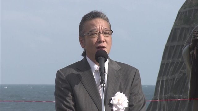 挨拶をする加藤和也社長
