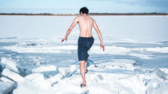 外気浴と水風呂で二重の寒暖差を体感することもできる