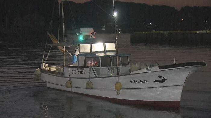 大分市佐賀関では漁を再開