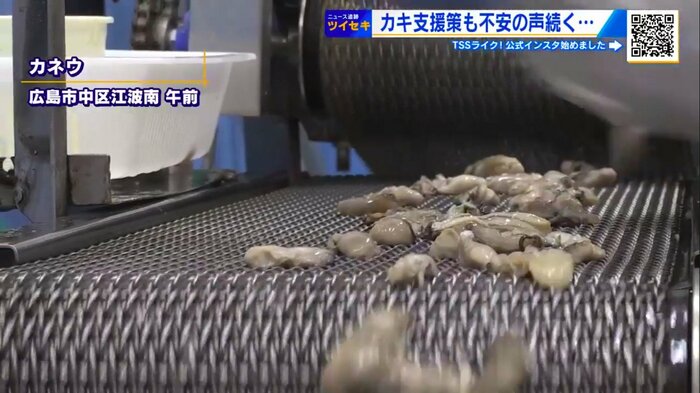 全国のスーパーに出荷する広島市の加工業者「カネウ」