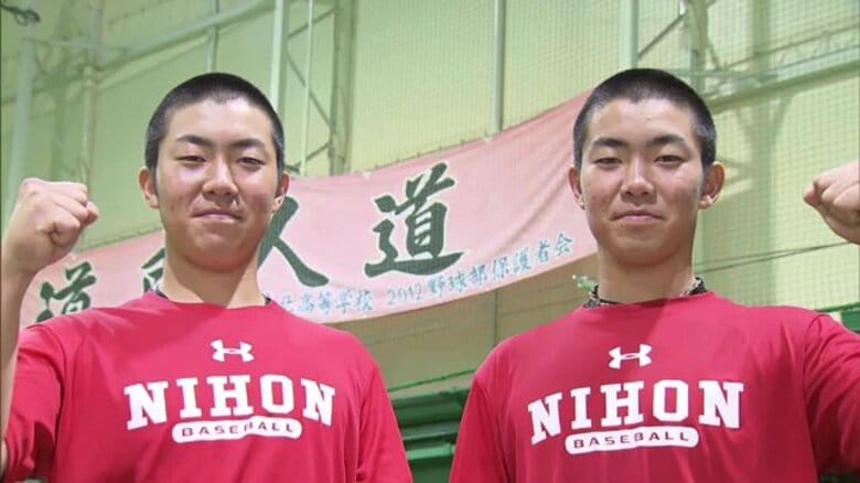 「甲子園に戻ってくる」日大東北・堀米涼太投手・翔太捕手　双子バッテリーがチームを引っ張る【福島発】｜FNNプライムオンライン