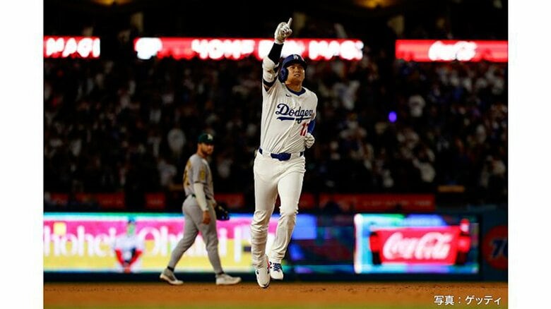 大谷翔平選手が“50-50”ボブルヘッドデーに大爆発！　14号3ラン＆15号2ラン…今季初の2打席連続アーチでホームラン王争いトップタイに｜FNNプライムオンライン