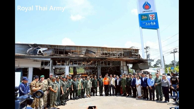 戦闘続くタイとカンボジアが停戦合意後も双方が「合意が守られていない」と主張するなど対立続く｜FNNプライムオンライン