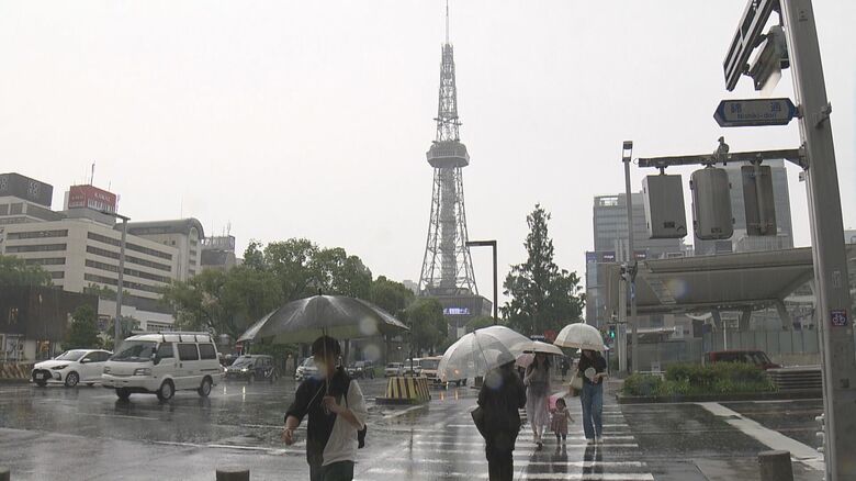 “警報級”の可能性も…東海3県は14日夜から15日朝にかけ雷を伴った激しい雨の見込み 多い所で1時間に40ミリ予想｜FNNプライムオンライン