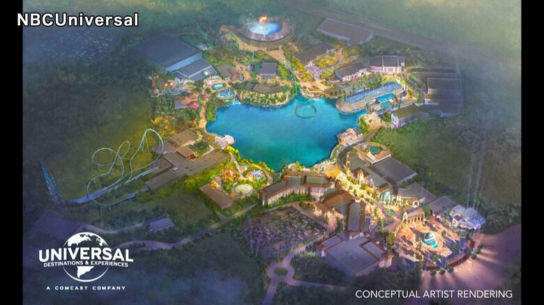 ヨーロッパ初のユニバーサルスタジオをイギリスで建設へ　雇用創出や9兆円の経済効果見込む｜FNNプライムオンライン