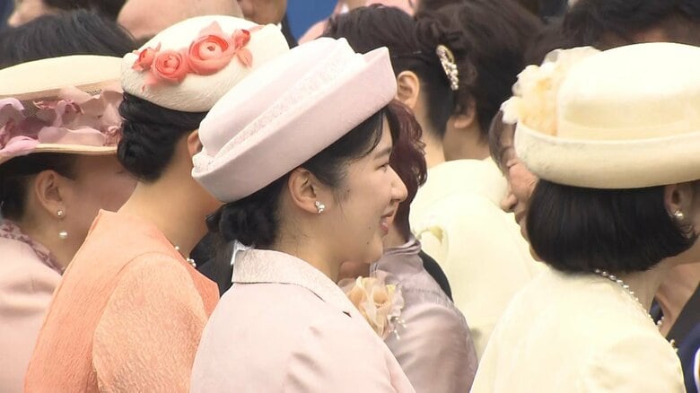 【春の園遊会】皇族の歩くルート変更「招待客の体調を、両陛下も大変心配」天候による体調不良考慮　音楽や食事を楽しめるように｜FNNプライムオンライン