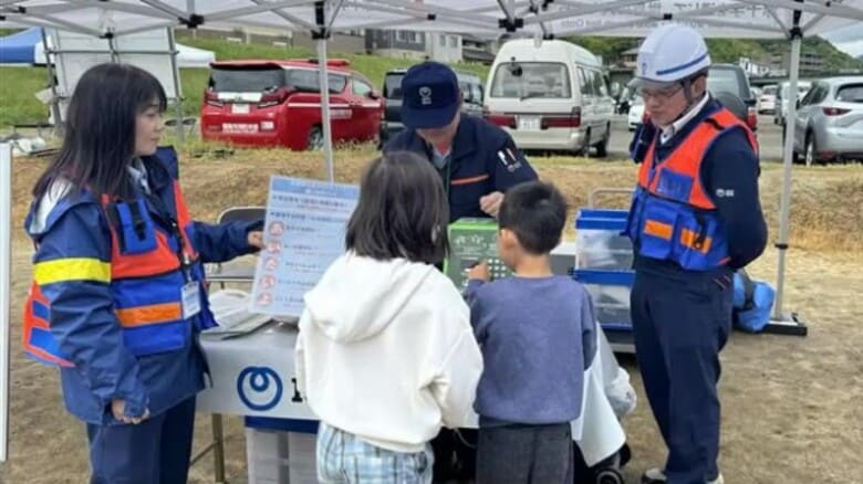 福島市で大雨を想定した防災訓練　災害用伝言ダイヤルの体験も＜福島県＞｜FNNプライムオンライン
