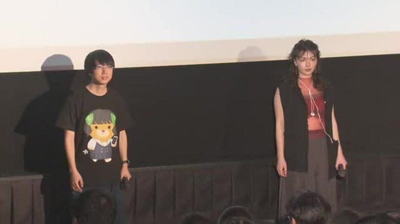 ロケ地は全て愛媛「すごい怖い場所に」松山で映画「インビジブルハーフ」先行上映　監督は地元出身【愛媛】｜FNNプライムオンライン