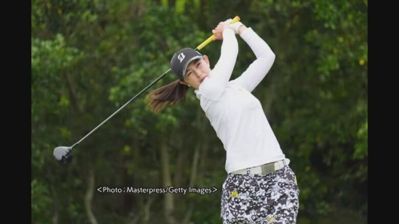 【続報】JLPGA浜崎未来選手　念願のプロ初勝利で明治安田ステップランキングでトップに浮上（島根）｜FNNプライムオンライン