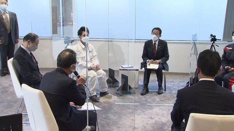 岸田首相が重視する「車座対話」　13日