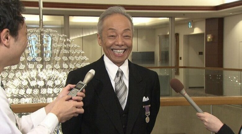 2015年　紫綬褒章を受賞