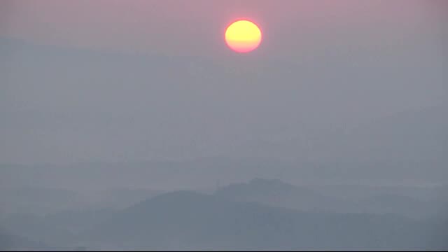 鹿児島県内各地で肌寒い朝 湧水町では『雲海』が発生