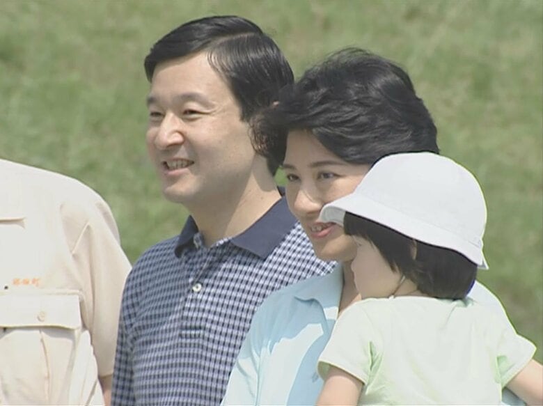 那須で夏休みを過ごされるご一家（2003年）