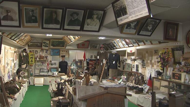 展示品を貸し出した“予科練資料館”