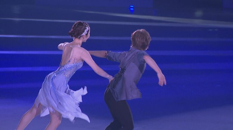 本田真凜さんとのアイスダンス
