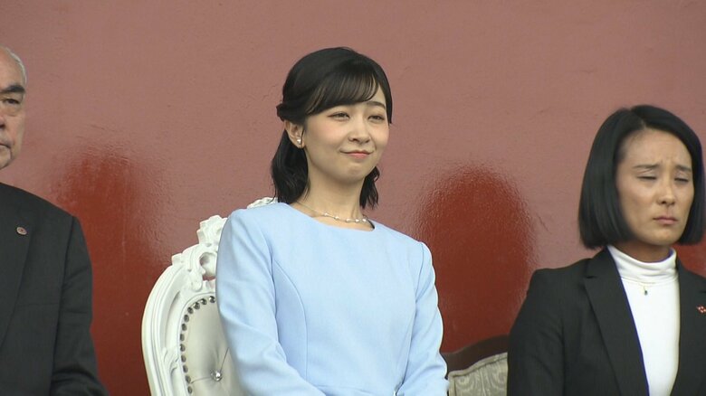 運動場でも歓迎のイベント　ペルー・リマ　（11月8日）