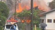 「聞いたことのない雷が鳴った」落雷で住宅が全焼か　富山市吉作　消火に2時間半　富山県西部では一時レベル3大雨警報も