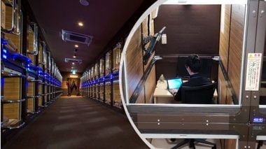 新宿のカプセルホテルが“仕事用スペース”に変身!? 「集中できる」コロナ禍の逆境を逆手に